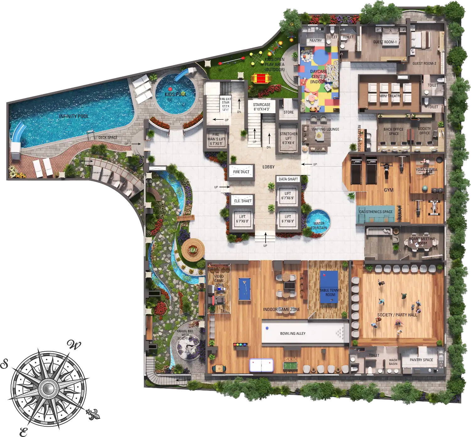 nawah clubhouse plan 