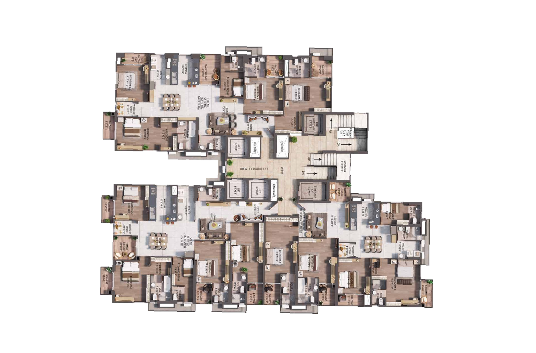 nawah floor plan a